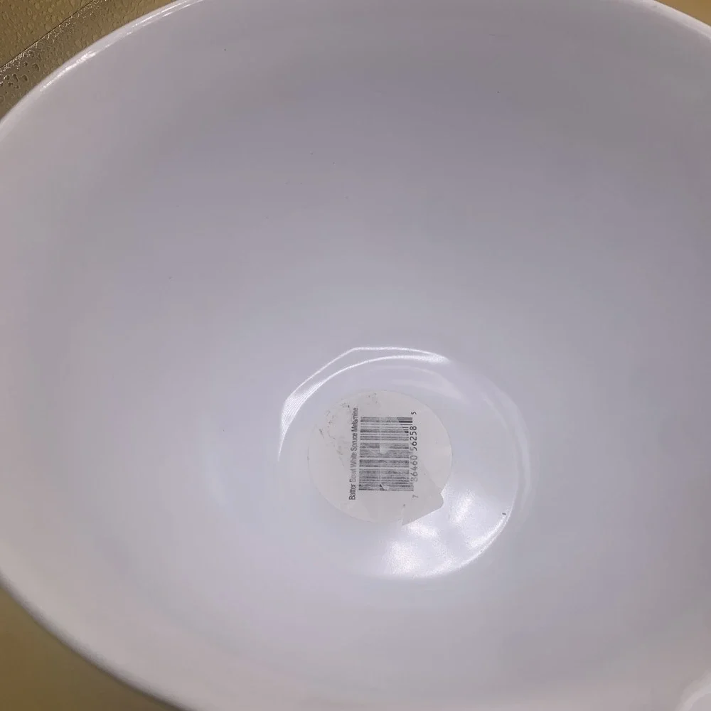 New Stonewall Kitchen Batter Bowl Mix Pour Spout Melamine Non-Slip Base Pines